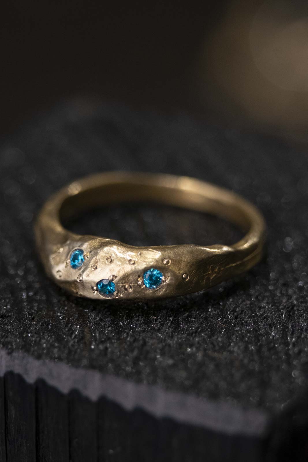 ECLIPSE VARIATION - BRONZE AND SWISS TOPAZ
