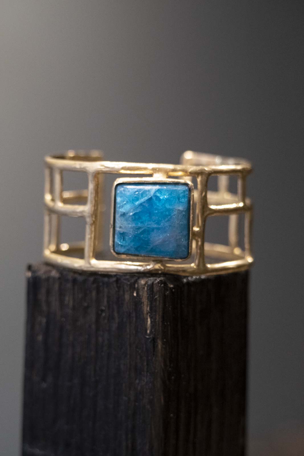 OLIVETTI BANGLE - PRASIOLITE